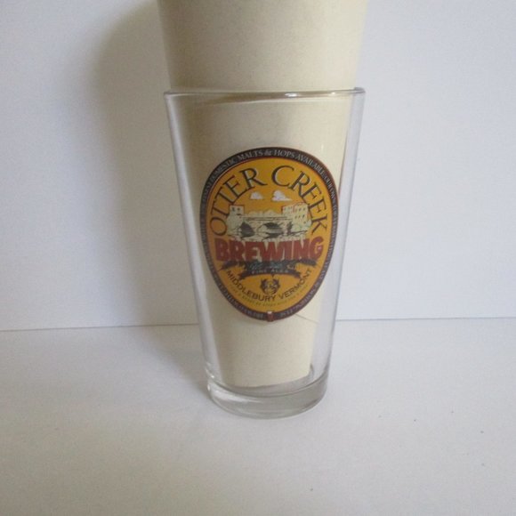 Beer Glass OTTER CREEK BREWING 1 Pt - Picture 2 of 2